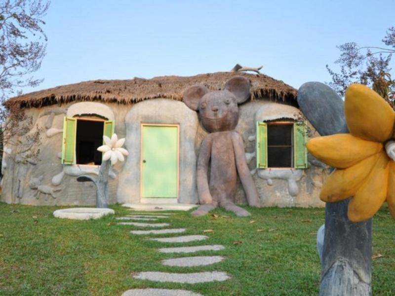Hotel Naidee Sculptured Huts HHQ Exterior foto